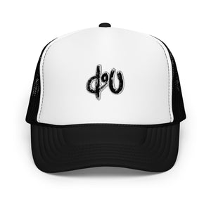 Trucker Hat (Black/White)