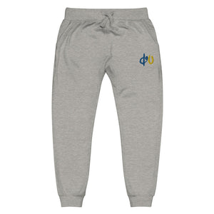 doU Blue/Yellow Logo Jogger (Carbon Grey)