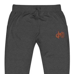 doU Burnt Orange Logo Jogger (Charcoal Grey)