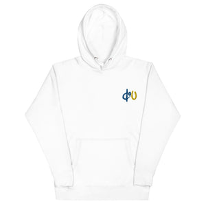 doU Blue/Yellow Logo Hoodie