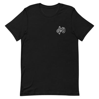 doU Classic Embroidered Logo Tee (Black)