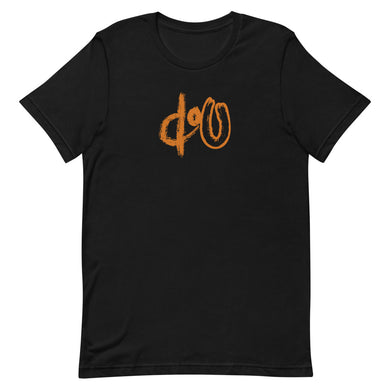doU Burnt Orange Logo Tee (Black)